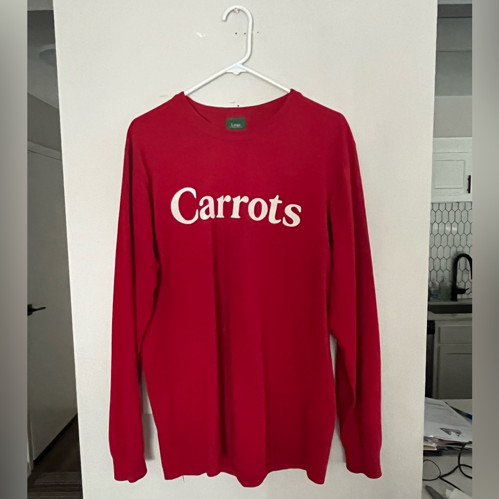 Red Crewneck Sweater for Men